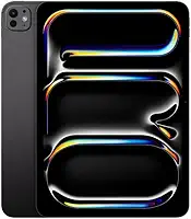 Apple 2024 iPad Pro de 11 polegadas (Wi-Fi, de 256 GB, Vidro convencional) - Preto-espacial (M4)