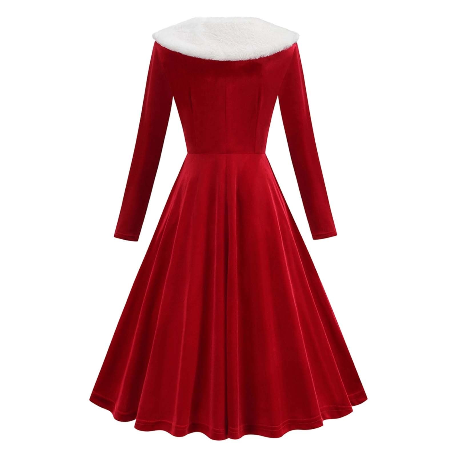 Générique Robe Velours Femme Longue Cocktail Rouge Robe Soiree Reveillon Moulante Sexy Mode Femme Mariage Courte Chic Et Elegant Hiver