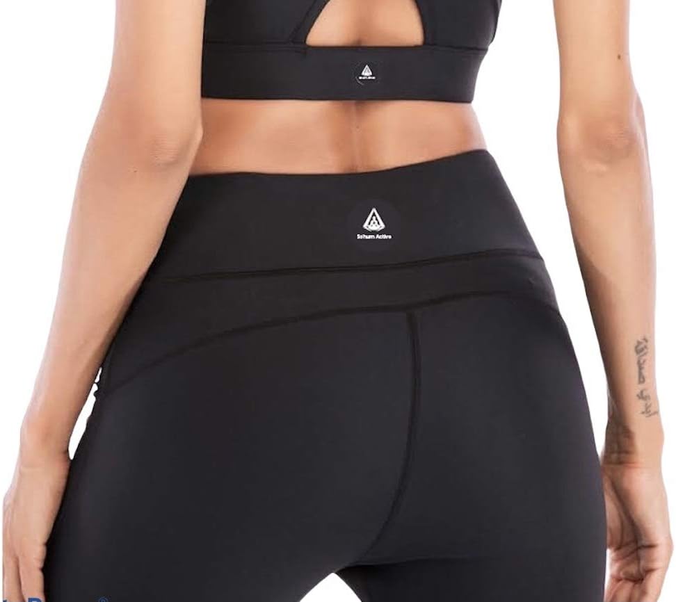 Women Leggings Pants, for Yoga, Workout, Fitness, Tummy Control, High Waist, Two Outside Pockets