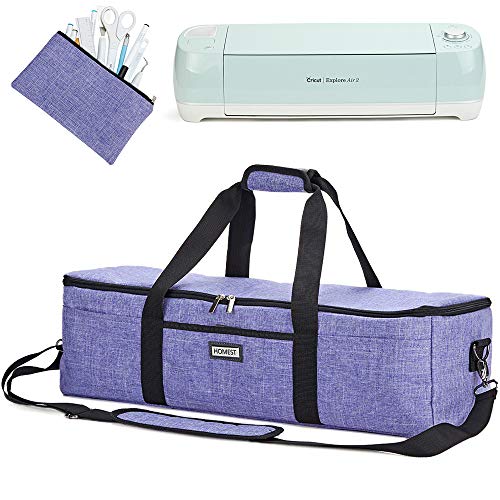 HOMEST Lightweight Carrying Case Compatible with Cricut Explore Air 2, Cricut Maker, Cricut