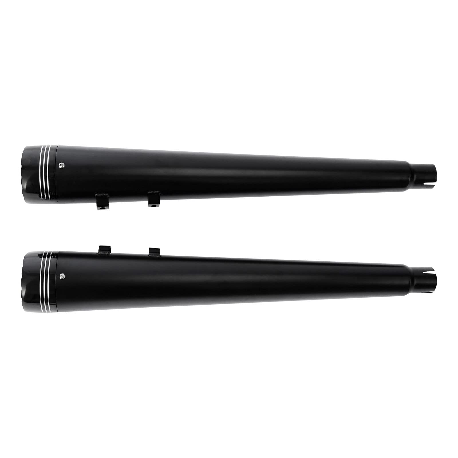 4 "Megafono Slip On Silenziatore Tubo di Scarico per H&Arley Touring Street Glide Road King 1995-2016 Parti del Motociclo