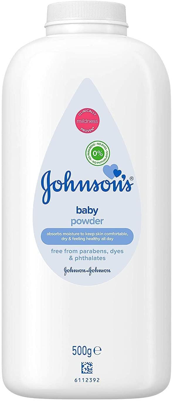 Johnsons Babypuder, 500 g