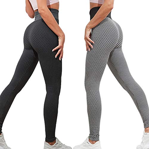WLWWCX Sexy Shark Scales High Waist Leggings Sexy Leggings High Waist Yoga Pants for Women Sports Slimming Leggings Yoga Tights Cover