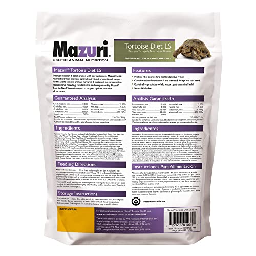 Image of Mazuri Tortoise Diet, 12 oz.