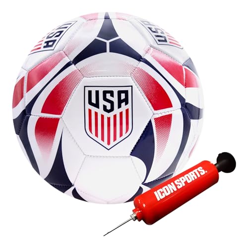 Image of Icon Sports Officially Licensed US Soccer Federation Soccer Ball