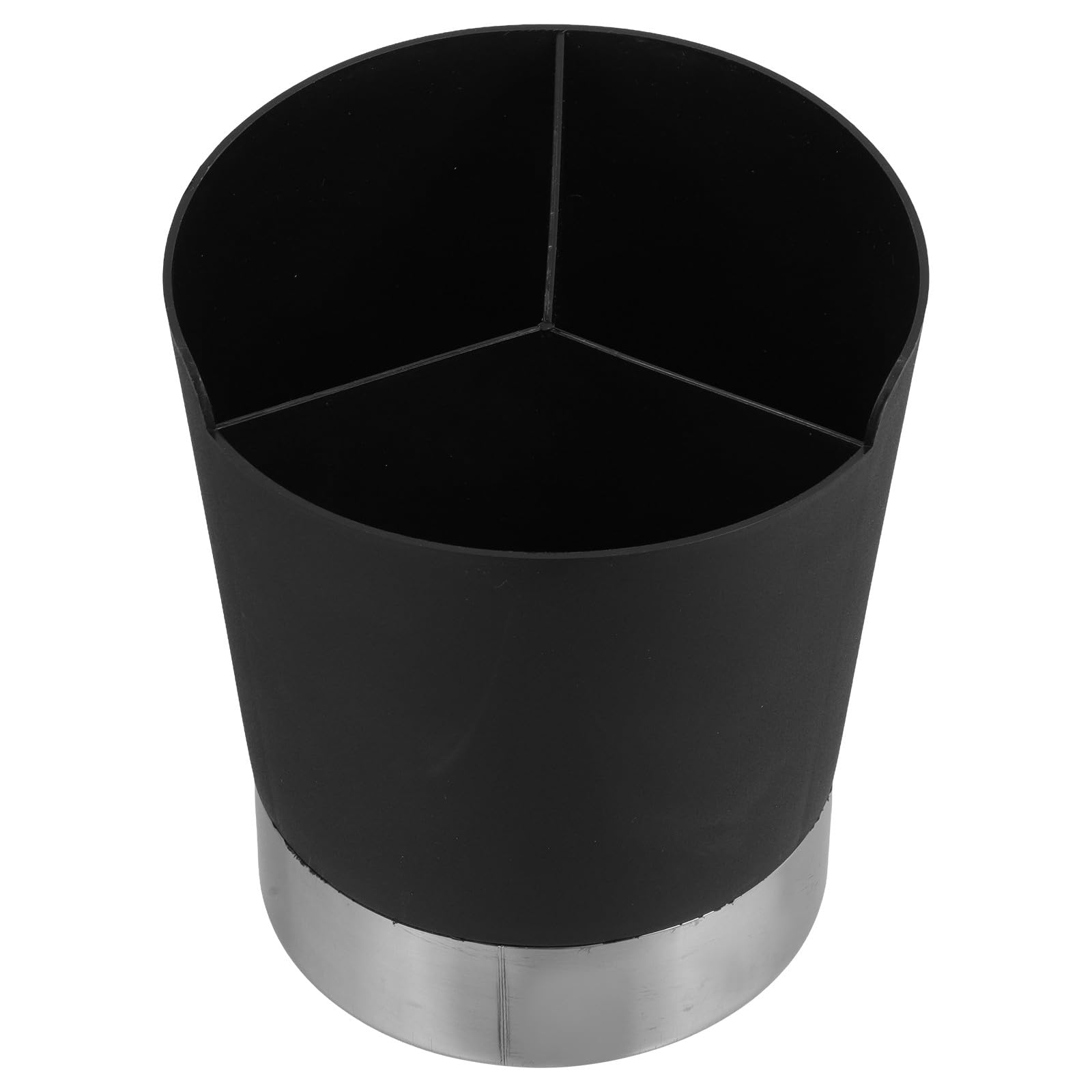 VICASKY Distributore di Cannucce Multifunzione in Acciaio Inossidabile 3 Scomparti per Utensili da Cucina Resistente per Banconi e Tavoli da Pranzo