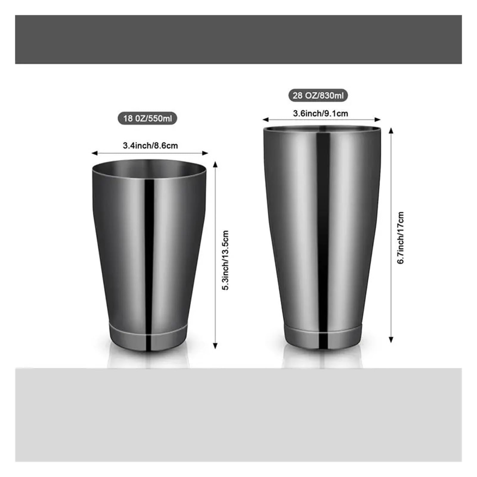3 juegos de cocteleras profesionales, coctelera barra acero inoxidable