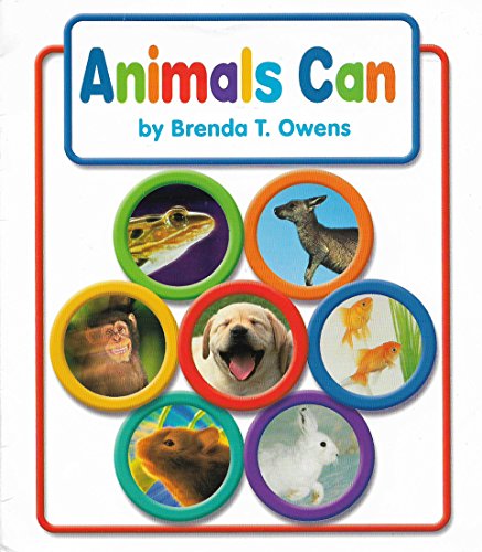 Animals can (Little readers for guided reading) 0618125442 Book Cover
