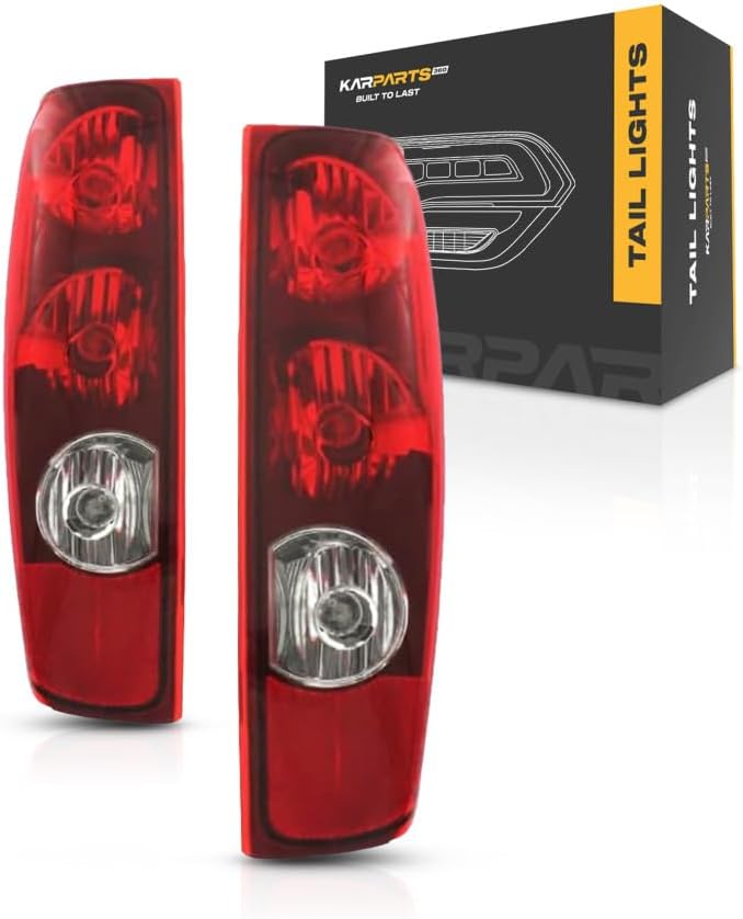 KarParts360 For Chevy Colorado | Tail Light 2004-2012 Driver Side | Replacemet For GM2800164 | 19417444