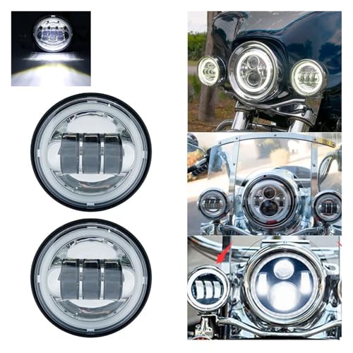 Faro LED 7 pulgadas para Electra Glide kit de iluminación auxiliar con antiniebla 2