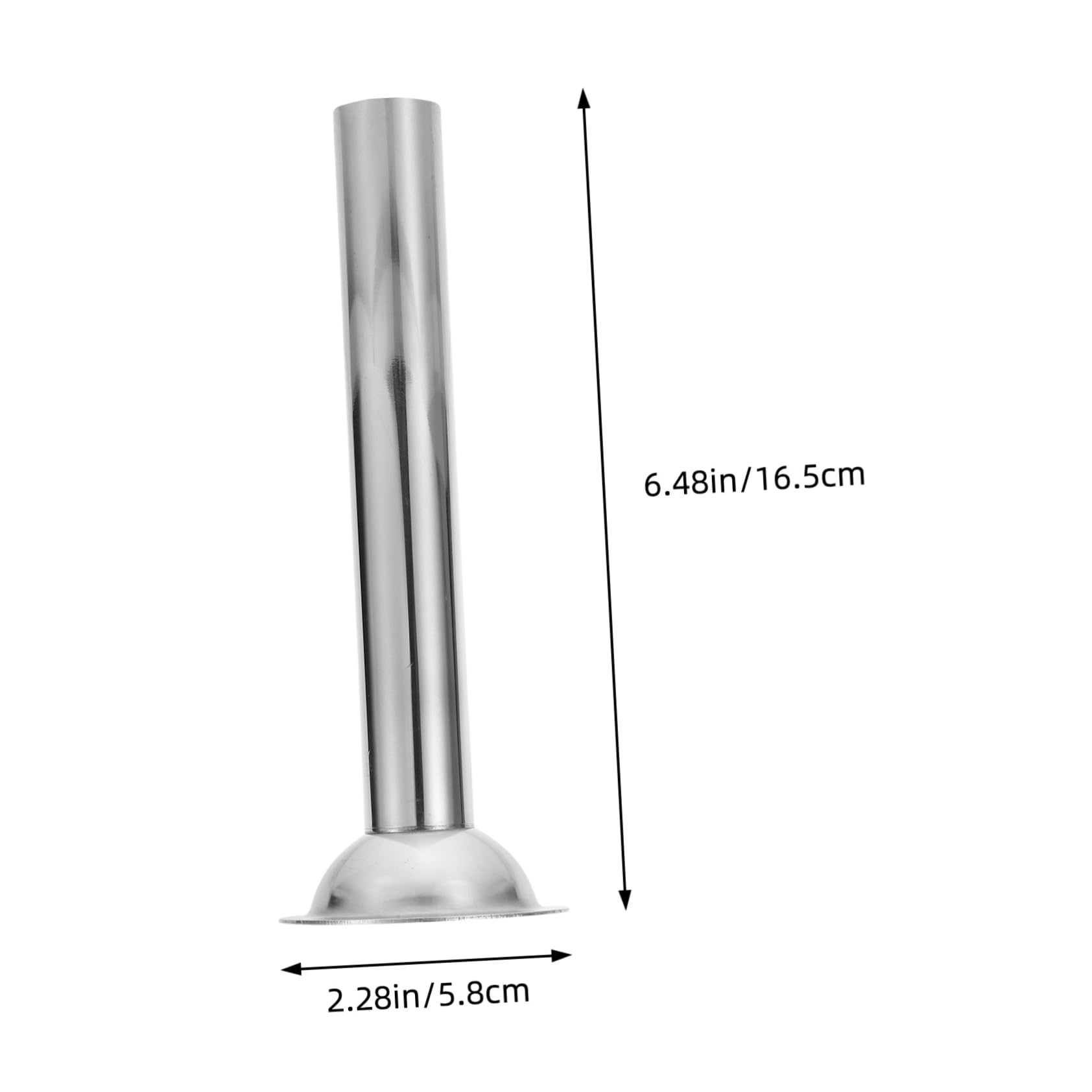 Mikinona Sausage Stuffer Tube Stainless Steel Essential Kitchen Supply Perfect for Sausage Filling