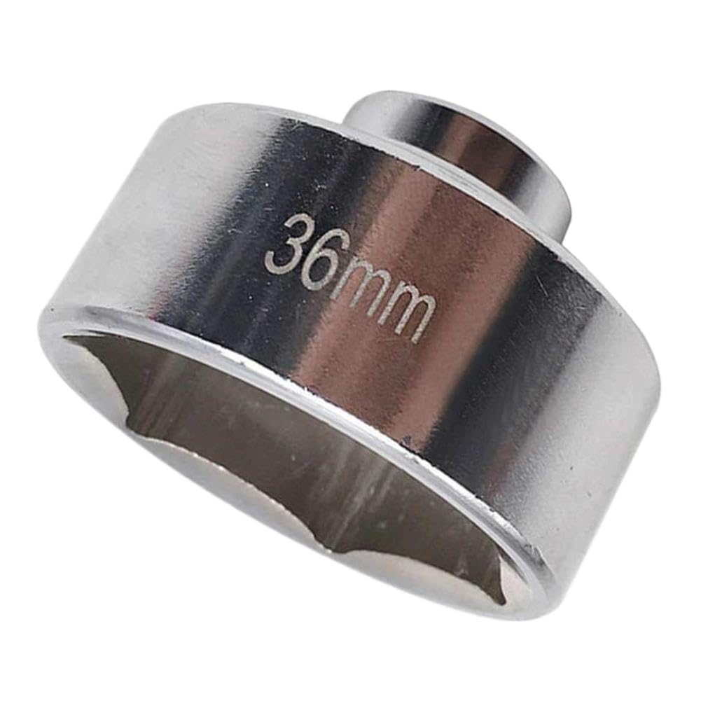 Strumento per rimuovere l'alloggiamento del contenitore da 36 mm compatibile con la funzione Strumento chiave per filtro dell'olio con presa per filtro dell'olio per basso profilo