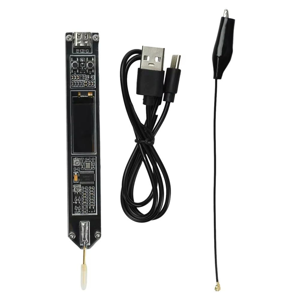 UDSKNV[KSL High- DC 5V 200Hz-100MHz Frequency Tester with 0.91-Inch OLED Display Frequency Measurement Counter Meter New