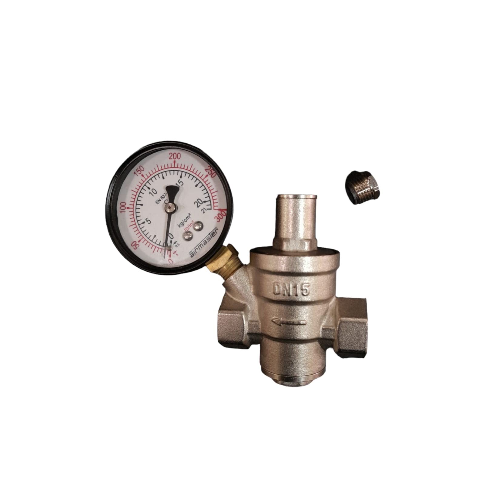 Pressure Reducer 3/4" With Filter Manometer Scale BRASS - View #4