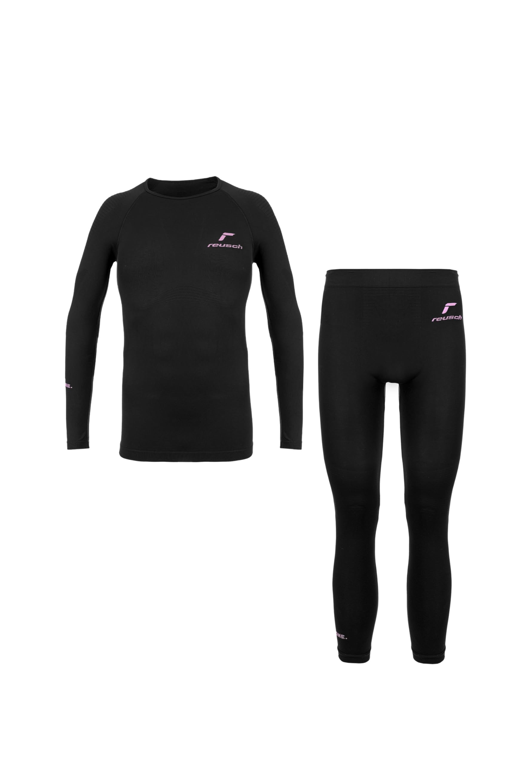 Reusch Thermounterwäsche Set Damen | warm atmungsaktiv enganliegend wärmeisolierend feuchtigkeitsregulierend | Frauen Funktionsunterwäsche Skiunterwäsche | Underwear Set Lady WARM