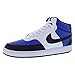 Nike Court Vision Mid Mens Shoes Size 12, Color: White/Blue/Black