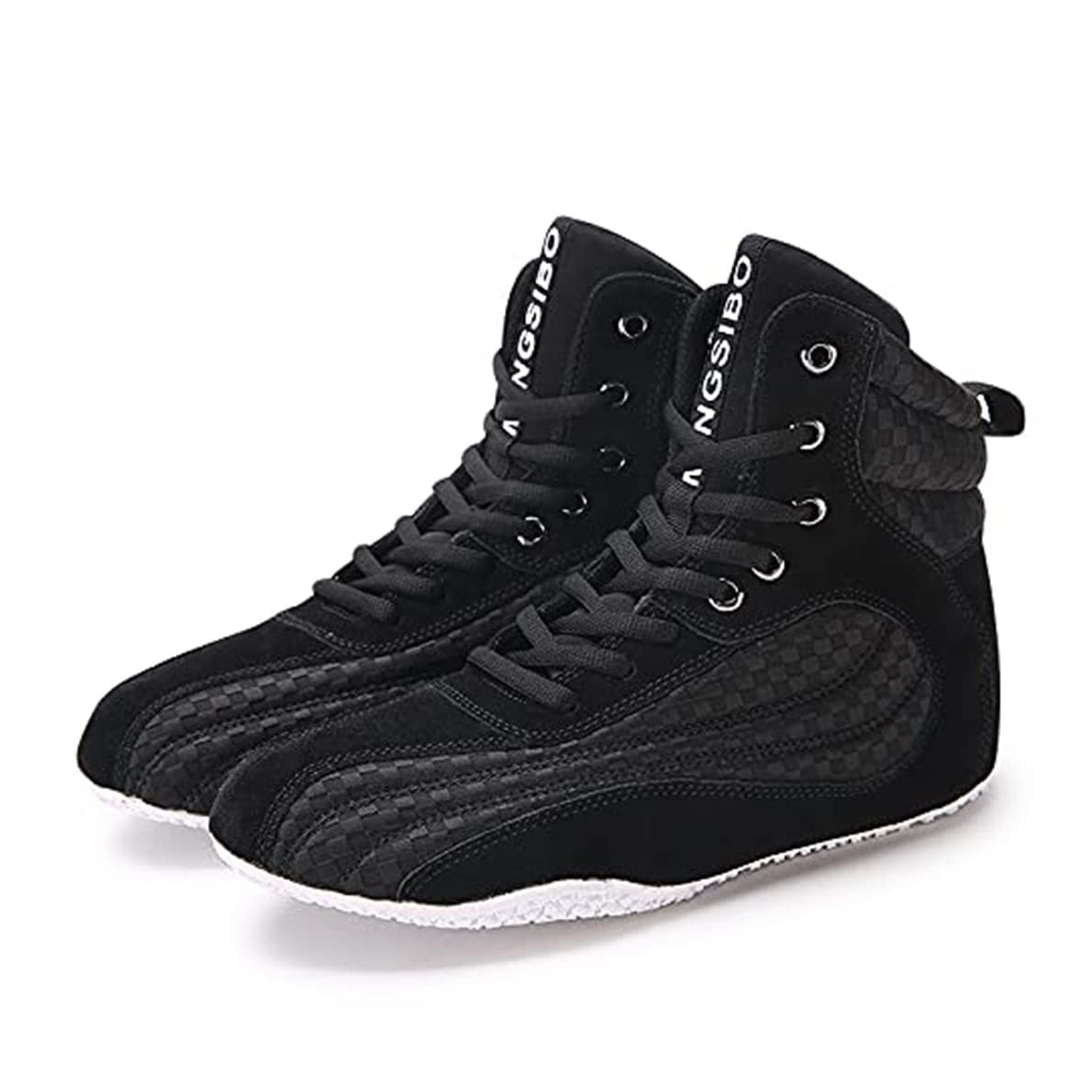 Womens Mens Wrestling Trainers Scarpe da Ginnastica Moda Boxe Fitness Scarpe Casual Leggero Bodybuilding