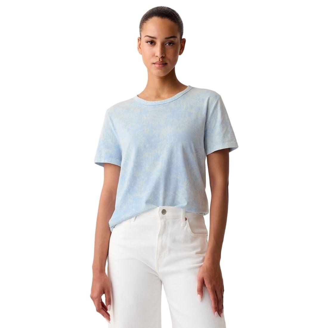 gap Women's Tie-Dye Short Sleeves Relaxed Fit T-Shirt-picture-15