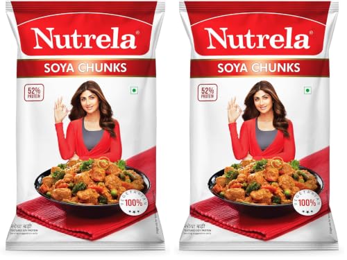 Image of Nutrela SOYA Chunks 1 kg (Pack of 2)