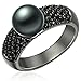 Produktbild Valero Pearls Damen Ring aus 925/- Sterling Silber mit Zirkonia Süßwasser-Zuchtperle