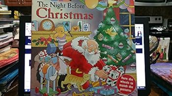The Night Before Christmas with Cut-outs (Turn the Wheels to Match the Pictures)