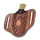TOURBON Leder-Taschenmesser, Etui, Klappmesser, Holster, EDC-Werkzeug, Taschenmesser, Gürteltasche, handgefertigtes Geschenk
