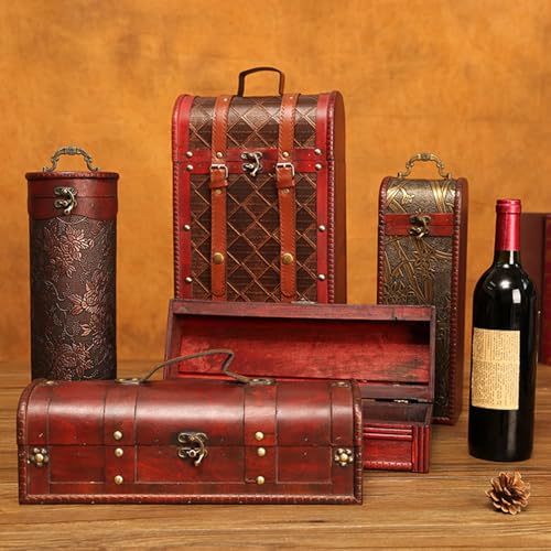 Boîte de présentation en bois robuste avec doublure douce pour cadeau - 7