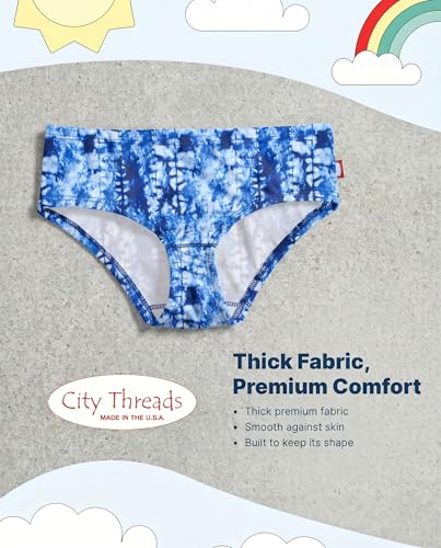 Image of City Threads Girls Bikini Bottoms Toddler Through Teen Sizes