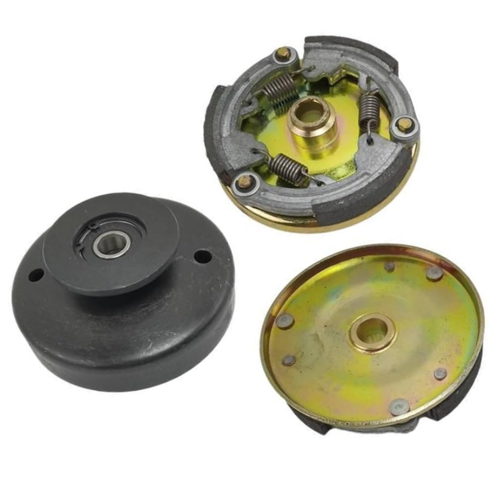 Conjunto de Embrague Apto for Piezas de Motor 152F 154F Vertical 168F 170F 20 Ranura única de Eje de Llave Plana(152F 154F)