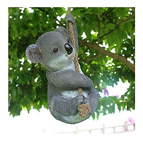 Sculpture de jardin koala en résine durable résistante aux intempéries - 2