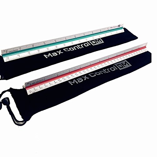 Buy MaxControlDM Triangular Engineer and Architect Scale Ruler Set