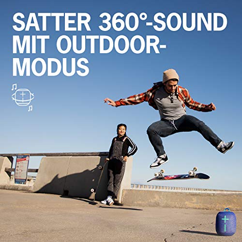 Ultimate Ears Wonderboom 2 Tragbarer Bluetooth-Lautsprecher, 360° Sound, Wasserdicht & Staubdicht, Outdoor-Modus… - Image 3