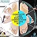 PediGoo Bunion Corrector Pain Relief Deluxe Kit - Fast Bunion Sleeves Pad with Gel, Pedicure Toe Separators Spacers, Exercise Toe Strap Straightener - 11 Pieces - One Size Fits All
