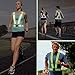 Chiwo Reflective Vest Running Gear 2Pack, High Visibility Adjustable Safety Vest for Night Cycling,Hiking, Jogging,Dog Walking(Color Ornage)