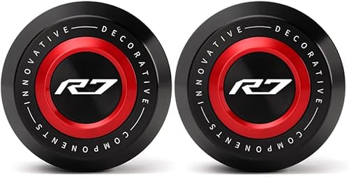 Miniatura 7 de Compatible con Yamaha YZF R7 2021  2024 Marco de motocicleta Anti-colisión Protección contra caídas Slider Crash yzfr7 r 7 Accesorios (rojo)