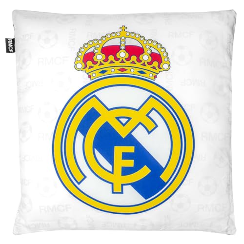Cojín Real Madrid 40x40 cm Doble Cara