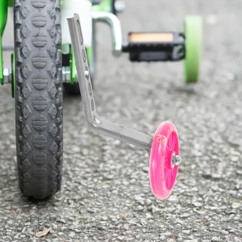 Ruedas de Entrenamiento para Bicicleta Cabilock LED Auxiliares con Luz Rosa miniatura 4