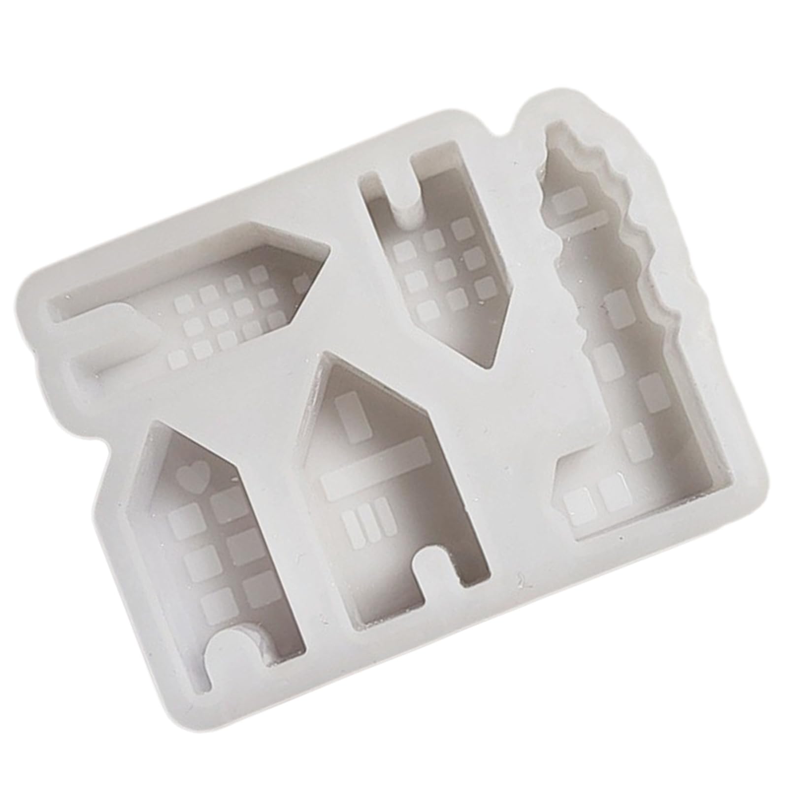 NEWFT Versatile Decoration Crafting Silicone Mold Artistic Whale House Display Ornament Mold Suitable For Various Crafts