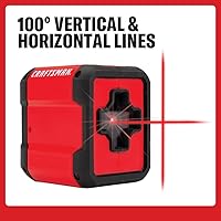 Vista 2 de CRAFTSMAN Nivel láser, línea cruzada, rojo, rango de 36 pies (CMHT77629)