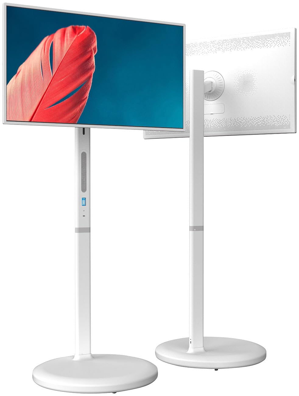 Écran nomade tactile connecté Full HD 32" avec support mobile et batterie [auvisio]