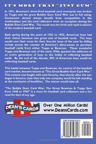 The Bubble Gum Card War: The Great Bowman & Topps Sets from 1948 to 1955 - Image 2