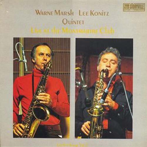 WARNE MARSH LEE KONITZ QUINTET WARNE MARSH ~ LEE - Jazz Exchange Vol.2 - Disque CD