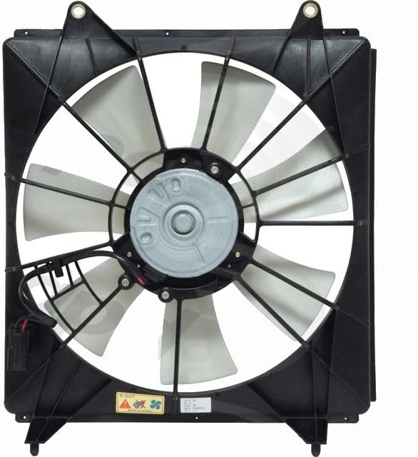 Replacement Right Engine Cooling Fan Assembly for 2008-2015 Acura, Honda Accord, Crosstour, TSX (L4 2.4L)