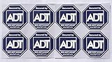8 - ADT Sticker Decals - Double-Sided Authentic Dark Blue