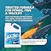 1 Gallon 4X Blue Pond Dye + Pond Cleaner, Blue Dye for Ponds and Lakes, 2-in-1 Lake Colorant + Enzymes, Makes Murky Water Clean & Beautiful, Keeps The Water Cool, Clear, and Ideal for Fish & Wildlife
