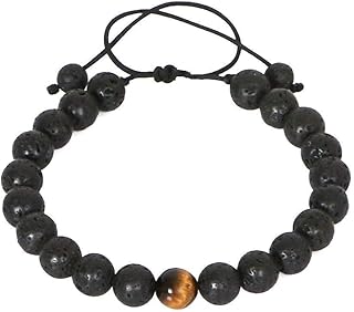 Vibrant stone bracelet with turquoise design