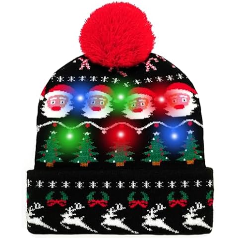 ZLIXING Christmas Hat White Elephant Gifts Ideas Funny Gag Gifts Presents Stocking Stuffers for Adults Kids Women Men Cover