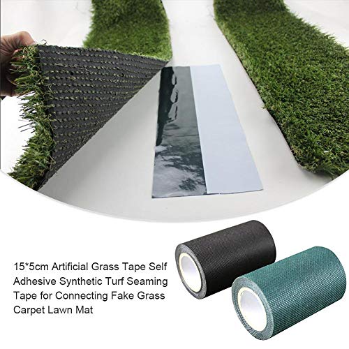 supertop 155cm Artificial Grass Tape - Self Adhesive Synthetic Turf Seaming Tape - for Connecting Fake Grass Carpet, Lawn Mat