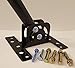 Jeje Adjustable Attic Antenna Mount - Outdoor TV Antenna Mounting Pole Universal Mount Brackets - Easy Installation, Solid Structure, Weather Proof