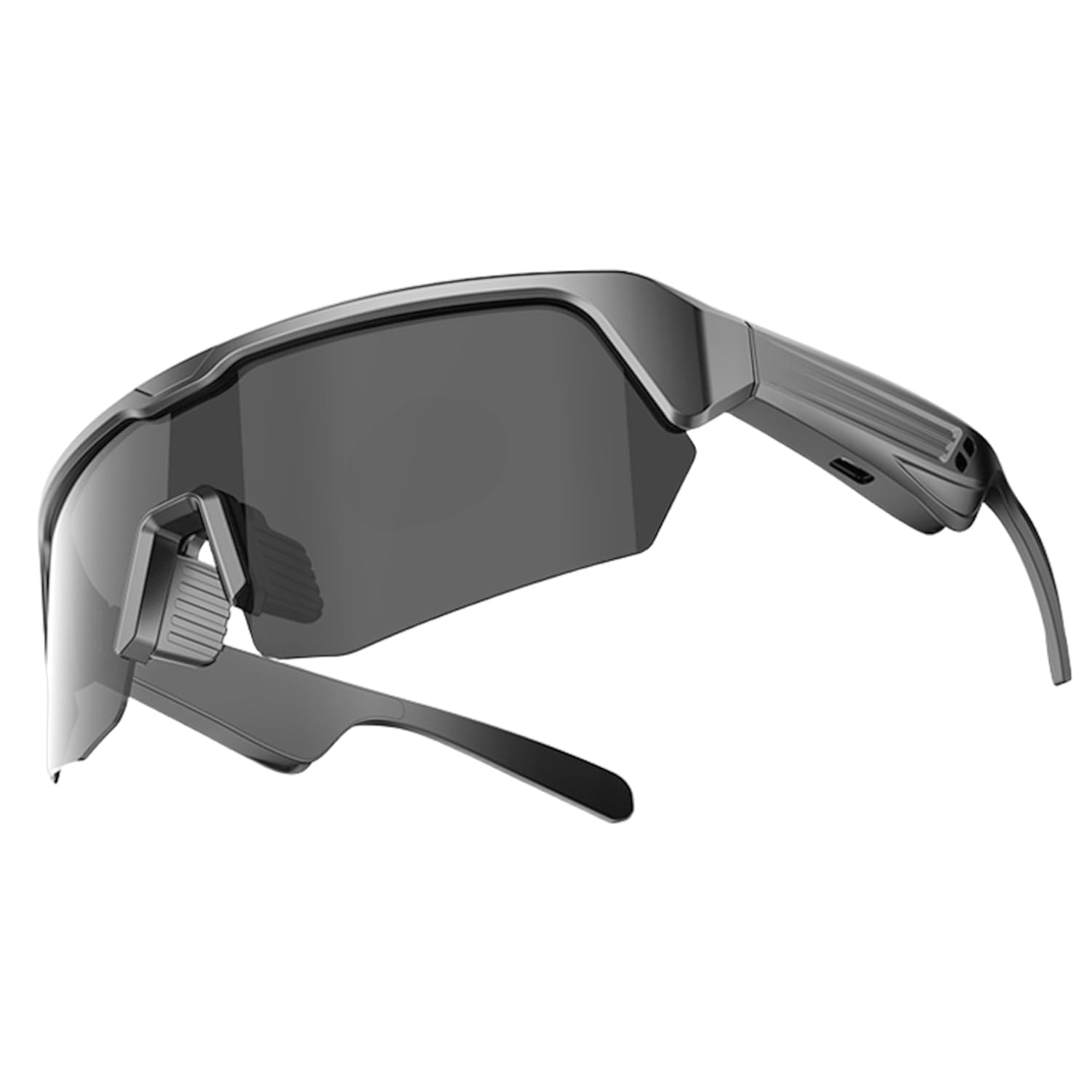 Tulbeys Sport Smart Glasses for Men Women, Polarized Bluetooth Sunglasses, Built-in Mic & Open Ear Speakers, Voice Assistant, IPX5 Waterproof, UV Protection Running Sunglasses, Cycling Glasses